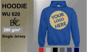 Preview: Hoodie B&C-620 mit Druck für dein Geschäft Preview: Hoodie B&C-620 mit Druck für dein Geschäft
