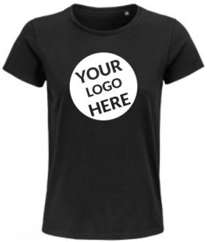 Damen T-Shirt Schwarz von BC oder eigene Label