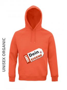 Dein-eigener-Label-Unisex-Women-Hoodies in Orange