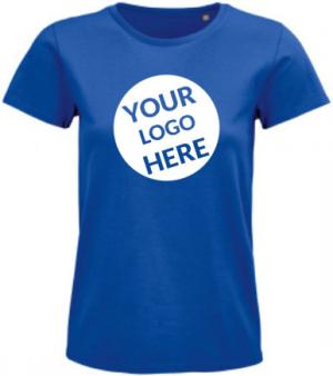 Damen T-Shirt Royal-Blue von BC oder eigene Label